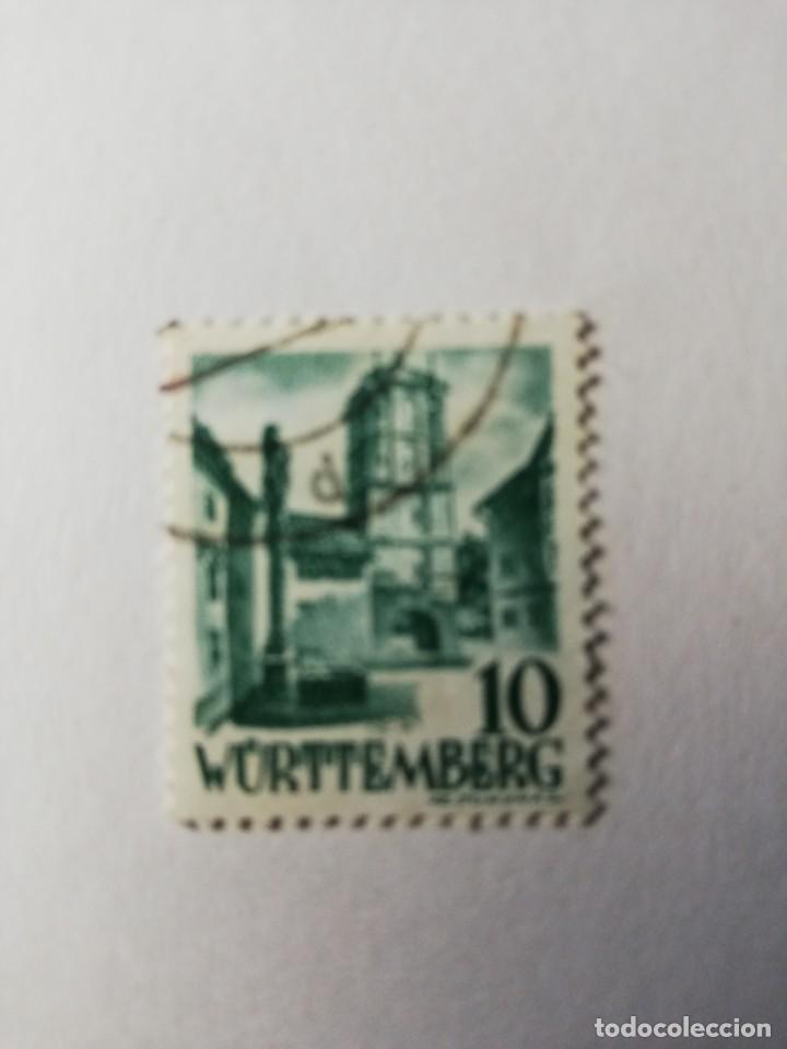 Selos: OCUPACION ZONA FRANCESA WURTTEMBERG.- A&Ntilde;O 1948