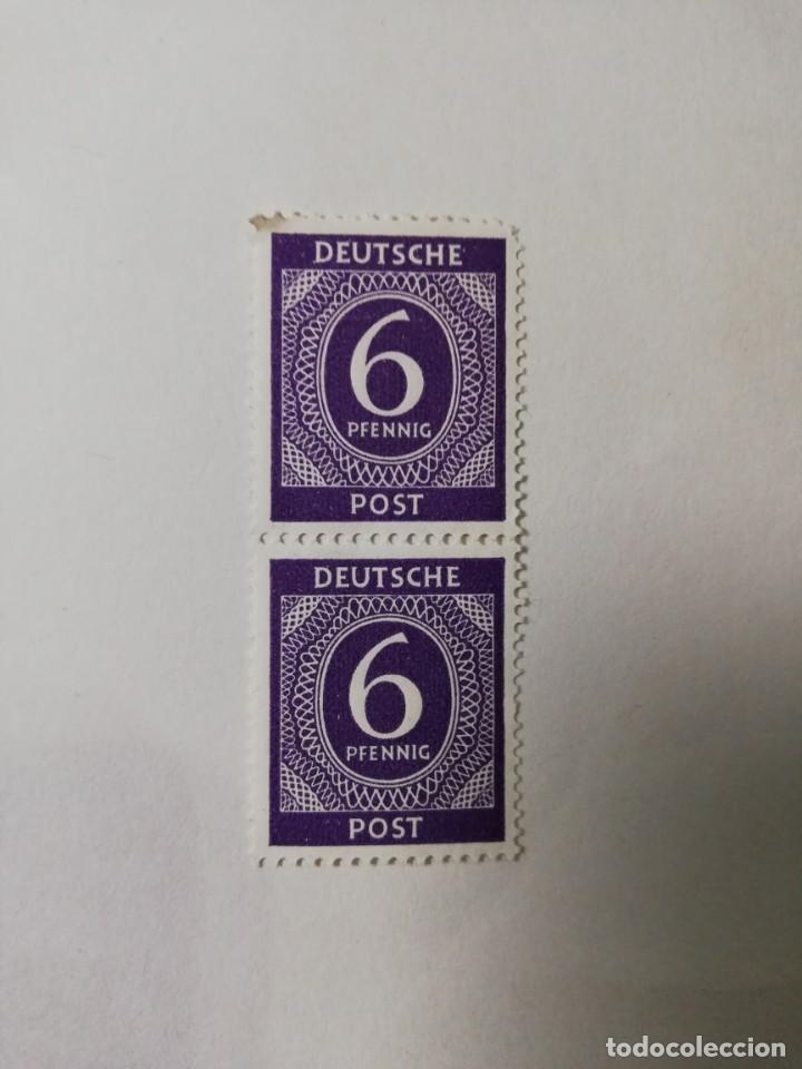 Timbres: OCUPACION ALIADA A&Ntilde;O 1946 YT DDSOR 6 REBAJADO AL 50&euro;