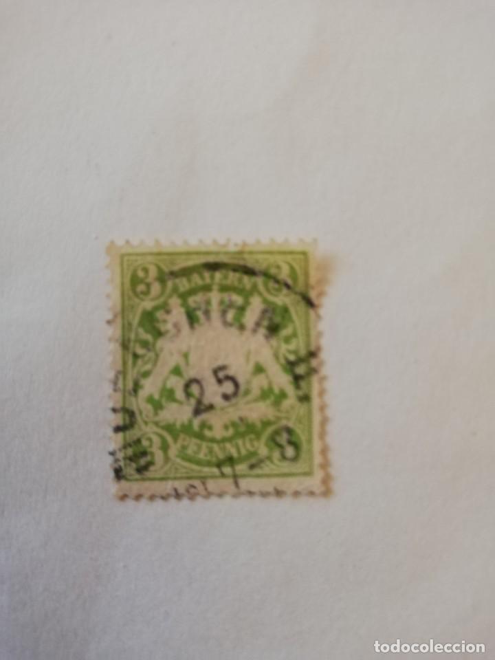 Sellos: BAVIERA A&Ntilde;O 1876 YT BY 38 - Foto 1