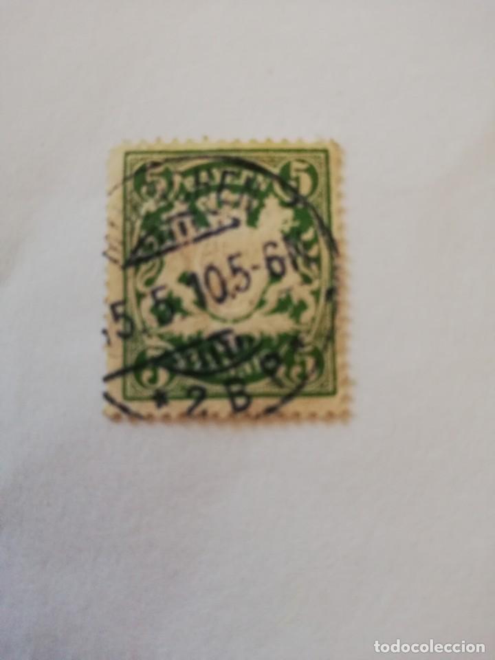 Sellos: BAVIERA A&Ntilde;O 1900 YT BY 62 - Foto 1