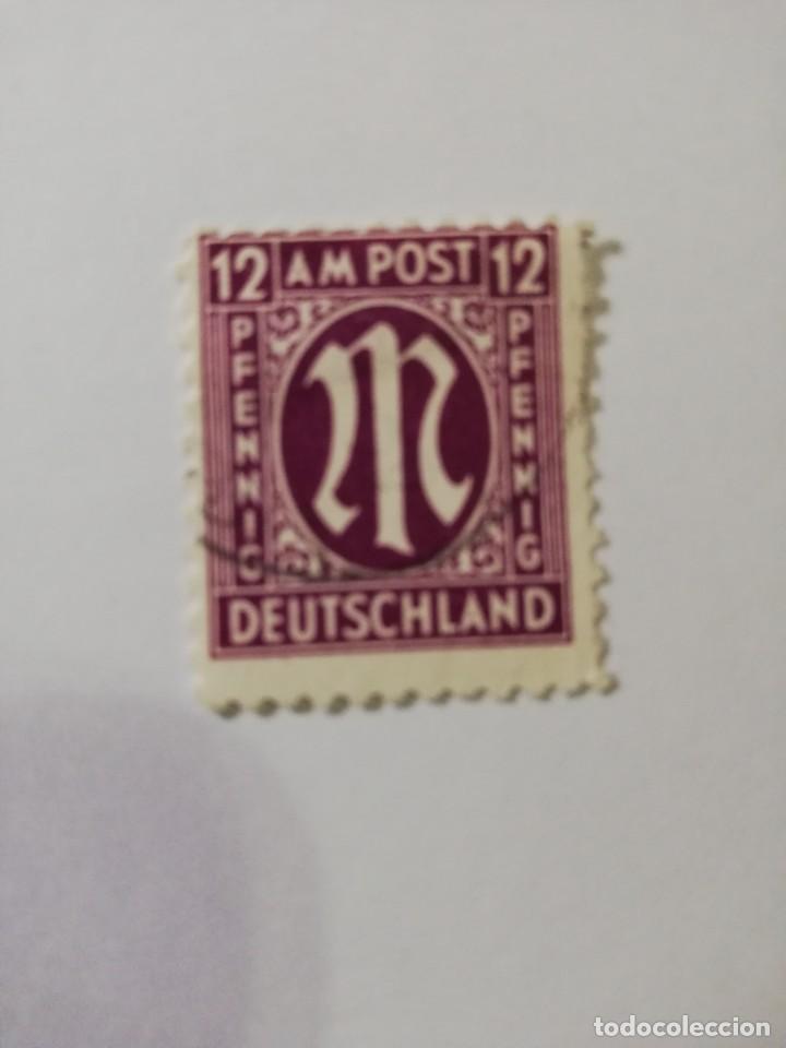 Briefmarken: OCUPACION ALIADA CONJUNTA A&Ntilde;O 1945 YT DE BIZ 8 YA REBAJADO EN EL 50%