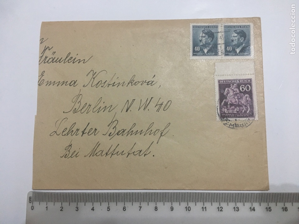 Briefmarken: SOBRE CIRCULADO. DEUTSCHES REICH. ALEMANIA. H. 194?.