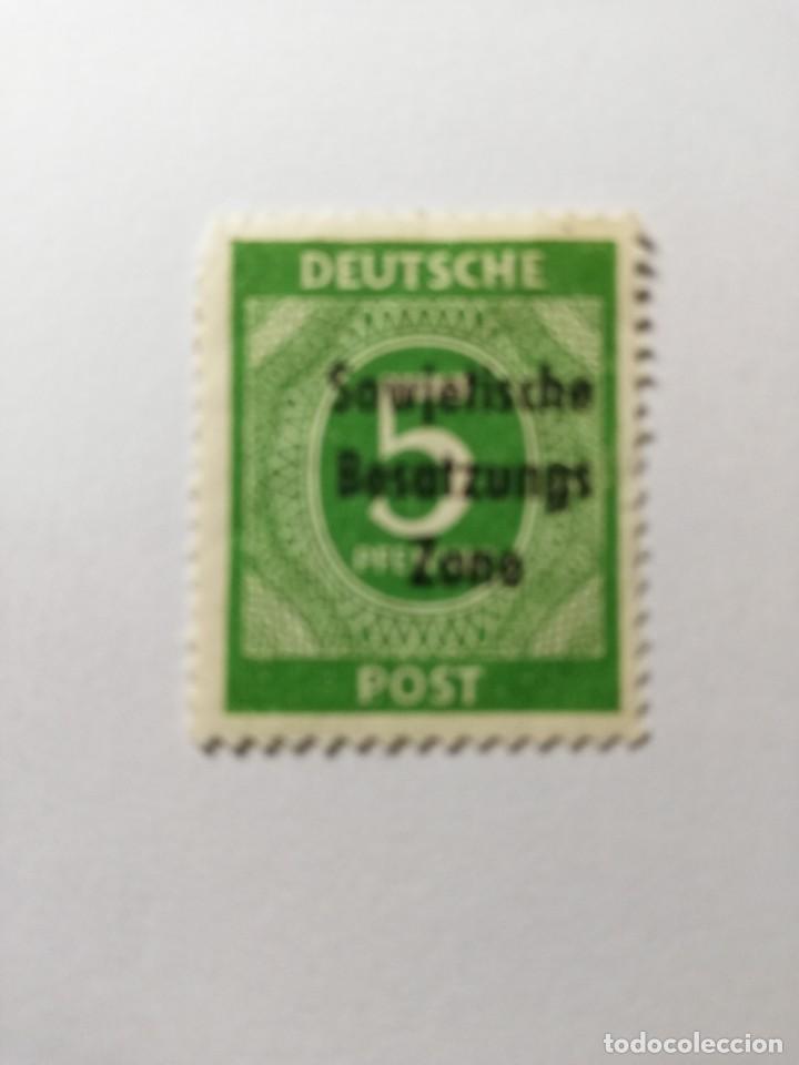 Briefmarken: OCUPACION ALIADA ZONA RUSA A&Ntilde;O 1948 YT DD-ZS 3