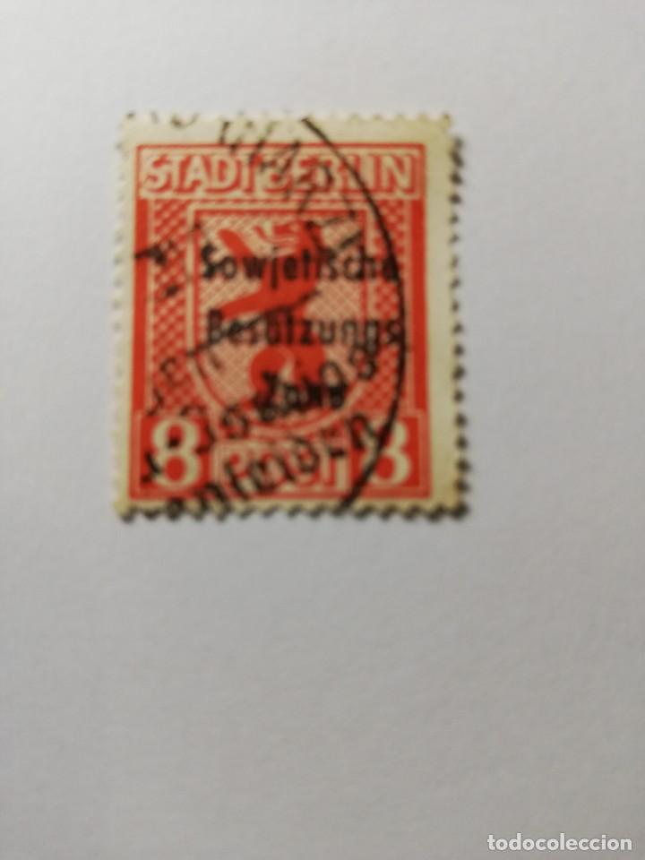 Francobolli: OCUPACION ALIADA ZONA RUSA BERLIN A&Ntilde;O 1948 YT DD-ZS 26