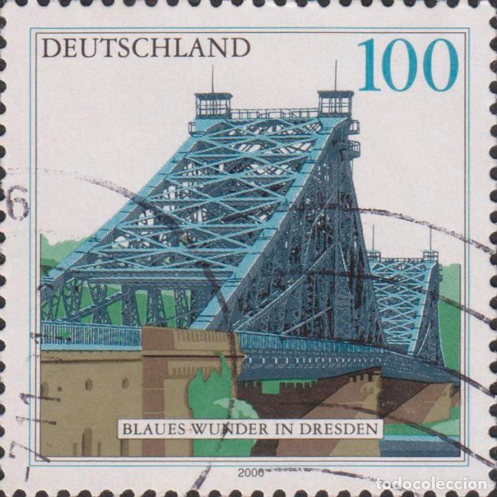 Timbres: sello ALEMANIA DEUTSCHLAND usado filatelia correos stamp post postage