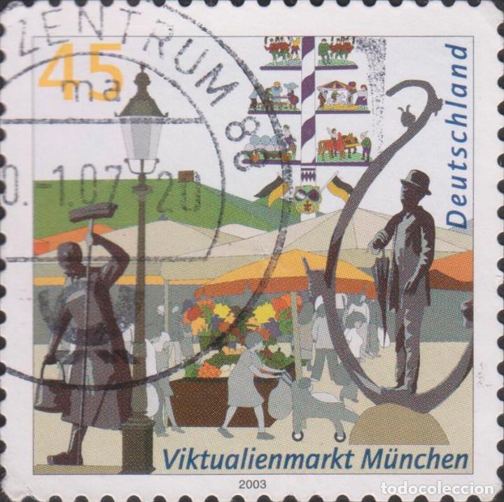 Briefmarken: sello ALEMANIA DEUTSCHLAND usado filatelia correos stamp post postage