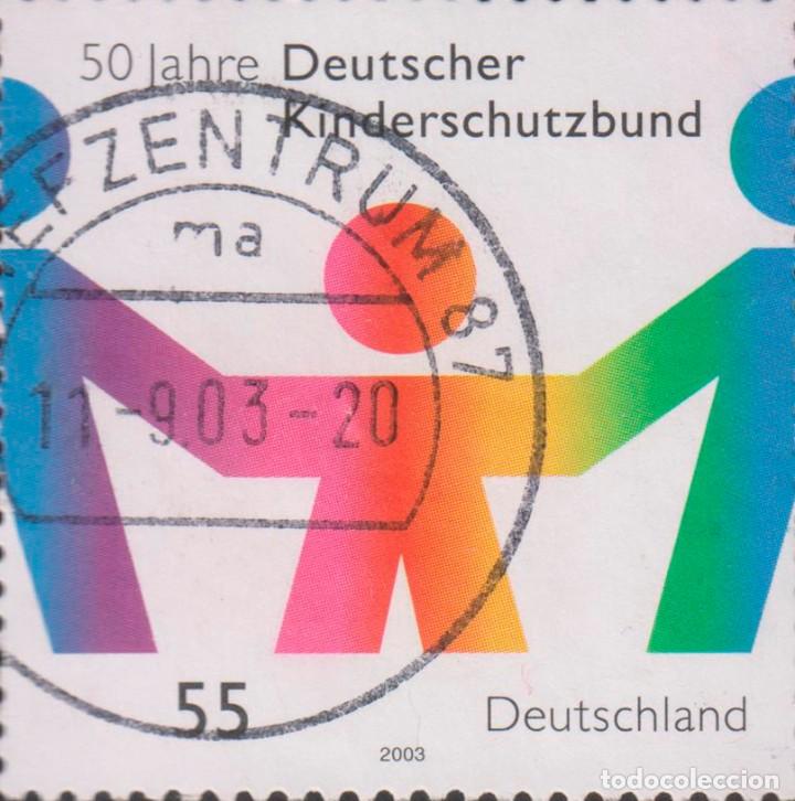 Selos: sello ALEMANIA DEUTSCHLAND usado filatelia correos stamp post postage