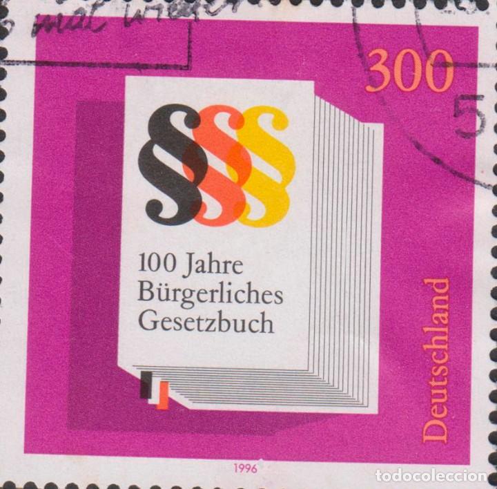 Selos: sello ALEMANIA DEUTSCHLAND usado filatelia correos stamp post postage