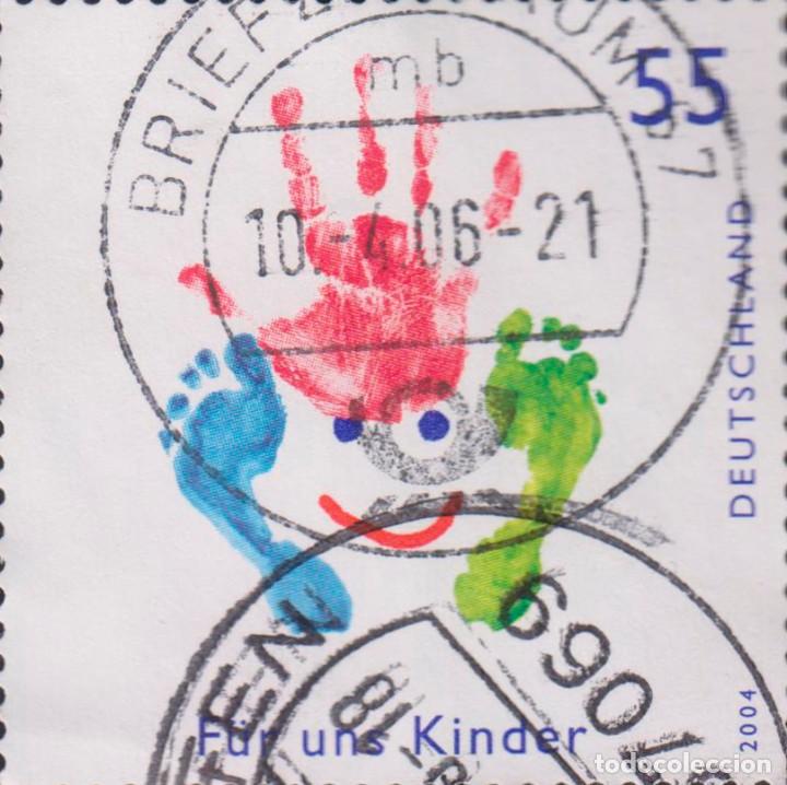 Timbres: sello ALEMANIA DEUTSCHLAND usado filatelia correos stamp post postage