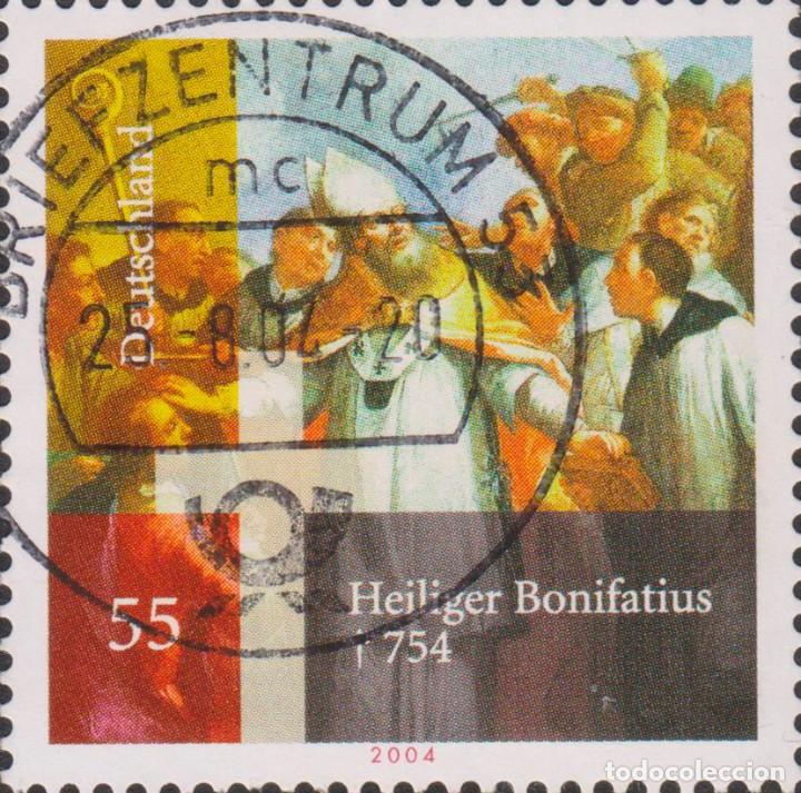 Timbres: sello ALEMANIA DEUTSCHLAND usado filatelia correos stamp post postage