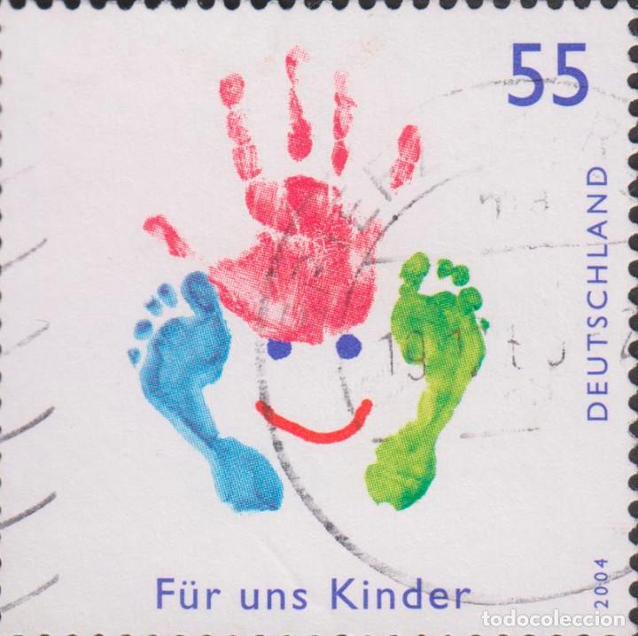 Briefmarken: sello ALEMANIA DEUTSCHLAND usado filatelia correos stamp post postage