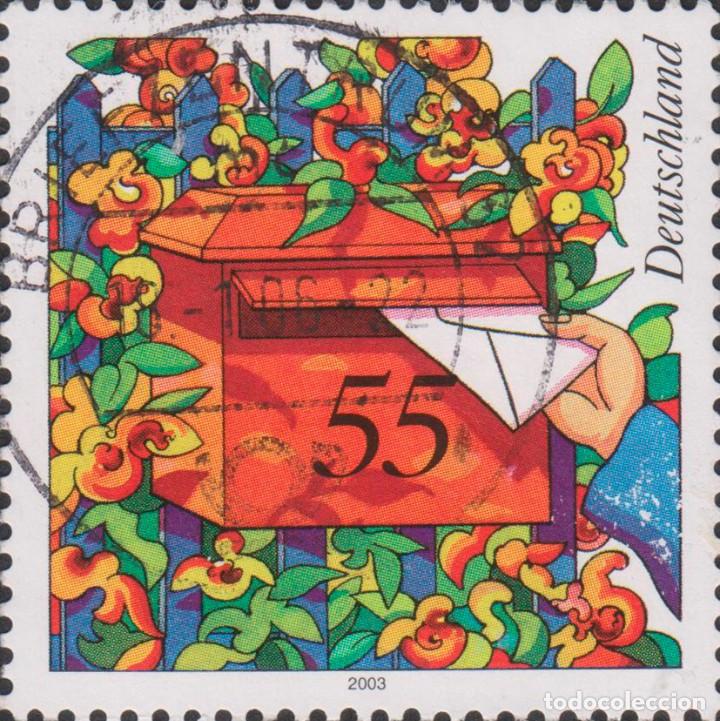 Briefmarken: sello ALEMANIA DEUTSCHLAND usado filatelia correos stamp post postage