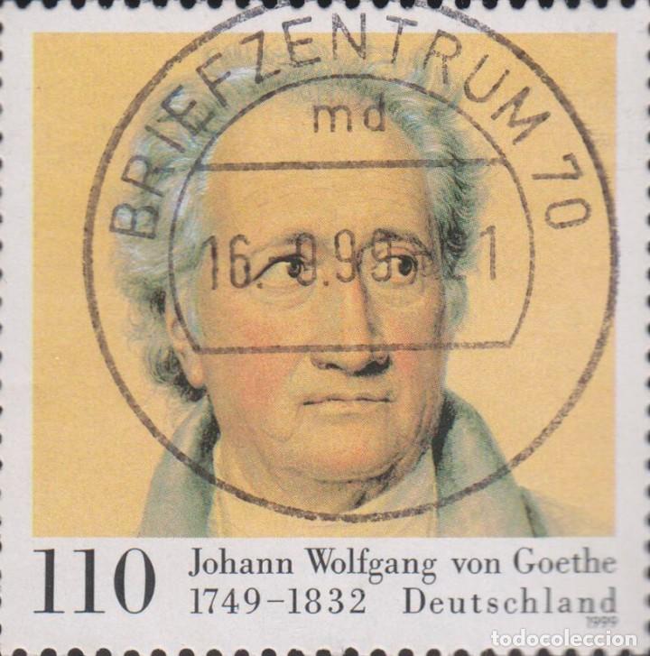 Briefmarken: sello ALEMANIA DEUTSCHLAND usado filatelia correos stamp post postage