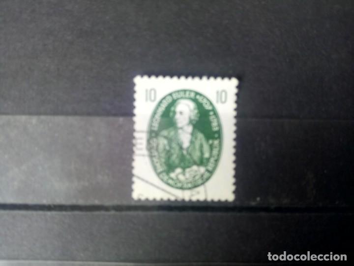 Sellos: ALEMANIA, REP&Uacute;BLICA DEMOCR&Aacute;TICA, RDA, 1957, EULER - Foto 1