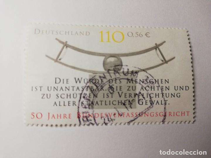 Briefmarken: REPUBLICA FEDERAL ALEMANA A&Ntilde;O 2001 YT 2046