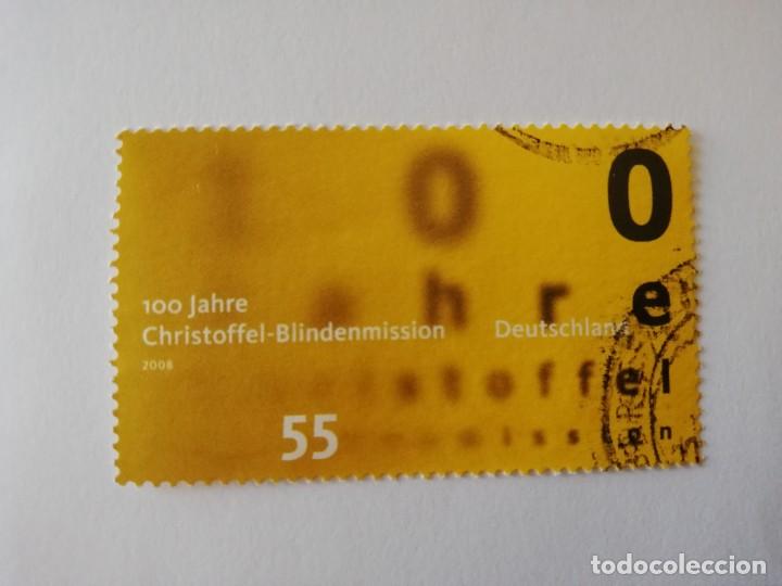 Stamps: REPUBLICA FEDERAL ALEMANA A&Ntilde;O 2008 YT 2493