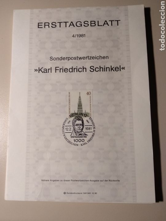 Stamps: SELLOS DE BERL&Iacute;N ETB