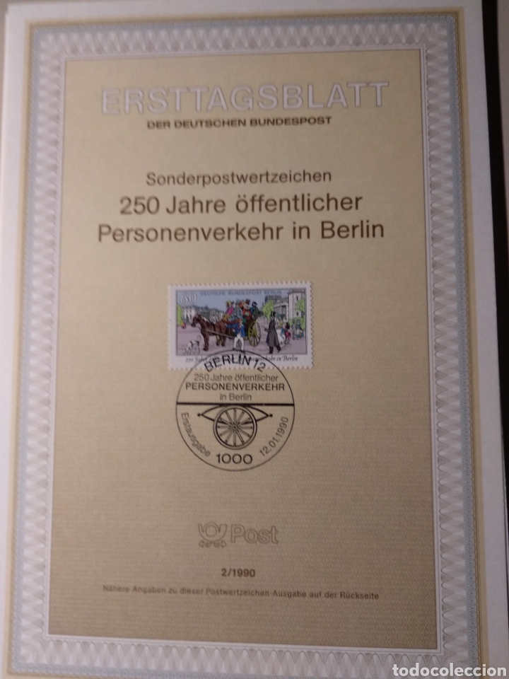 Stamps: SELLOS DE BERL&Iacute;N ETB