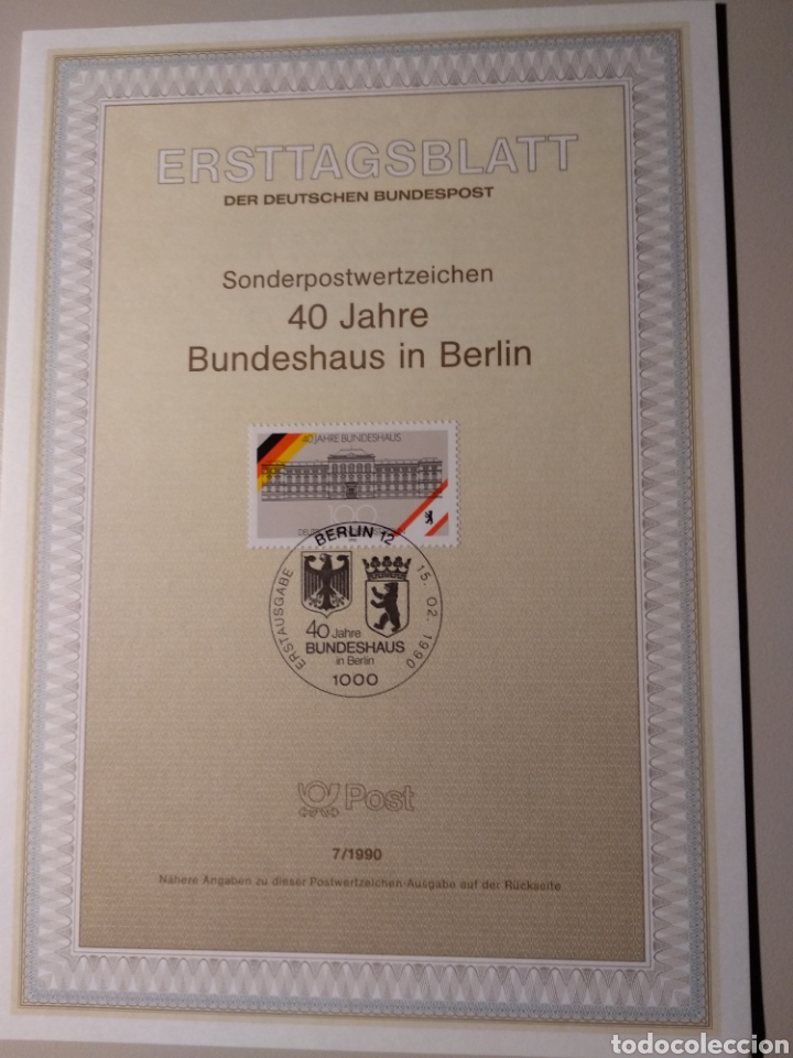 Sellos: SELLOS DE BERL&Iacute;N - Foto 1