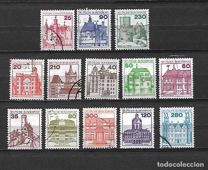 Sellos: edificios hist&oacute;ricos. alemania. emit. a&ntilde;os 1978/82 - Foto 1