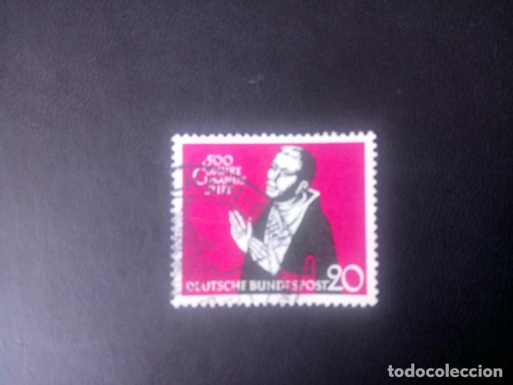 Francobolli: ALEMANIA, REP&Uacute;BLICA FEDERAL, RFA. 1958, NIKOLAUS VON KUES, FIL&Oacute;SOFO. MICHEL 301