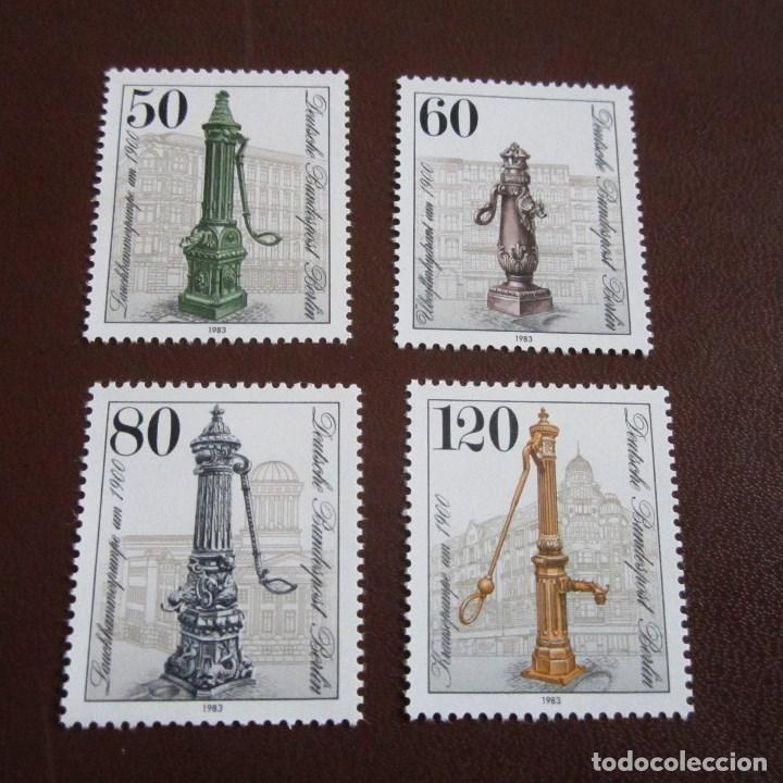 Francobolli: Alemania Berlin Correo 1983 Yvert 650/3 **, FUENTES