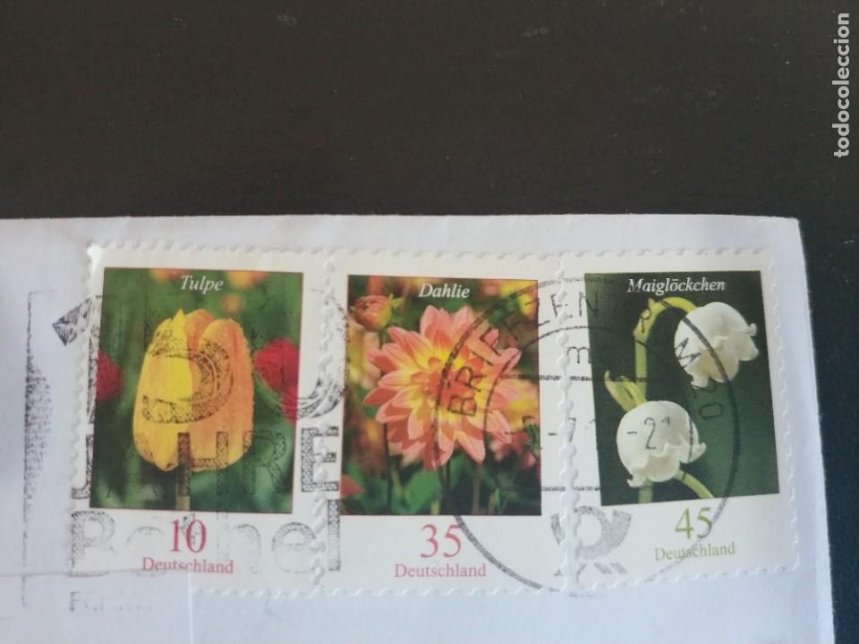 Sellos: SELLOS DE ALEMANIA DEUTSCHLAND: TULIPE + DAHLIE + MAIGL&Ouml;CKCHEN