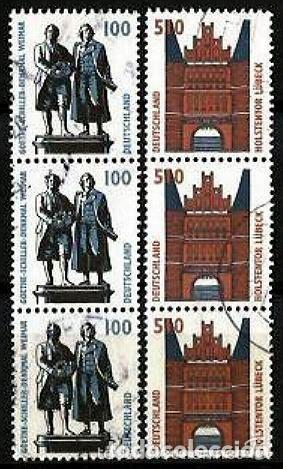 Stamps: ALEMANIA 1997 YVERT 1771/72 MICHEL 1934-38