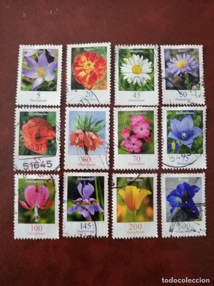 Stamps: REPUBLICA FEDERAL ALEMANA FLORA