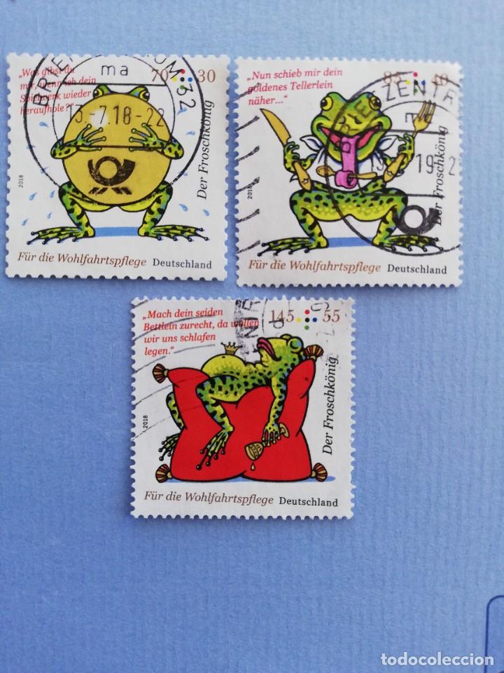 Stamps: REPUBLICA FEDERAL ALEMANA A&Ntilde;O 2018 YT 3140, 41 Y 42
