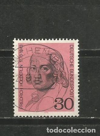 Briefmarken: ALEMANIA FEDERAL YVERT NUM. 481 USADO