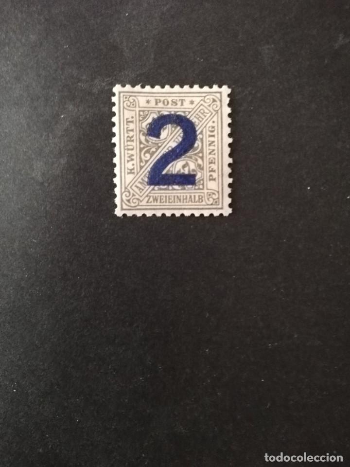Stamps: W&Uuml;RTTEMBERG A&Ntilde;O 1919 YT S 89