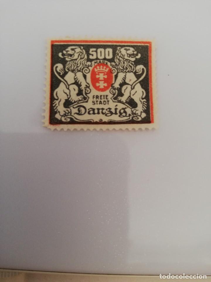 Sellos: DANZIG A&Ntilde;O 1923 YT 110 - Foto 1