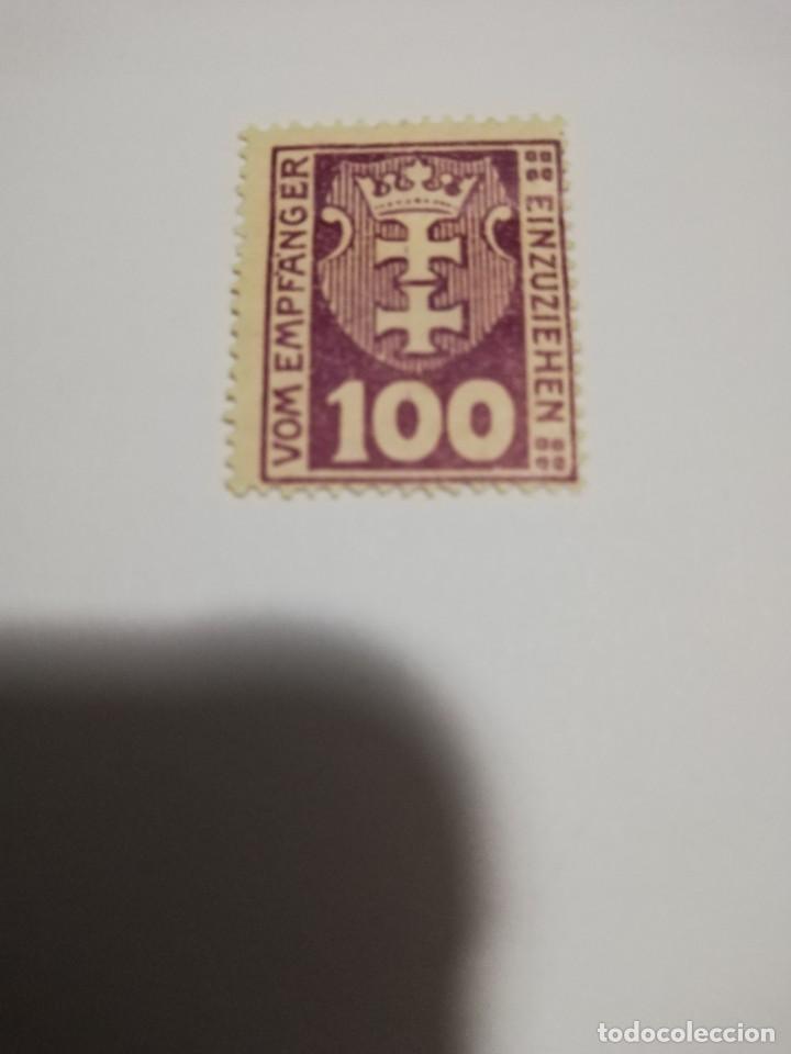 Sellos: DANZIG A&Ntilde;O 1923 YT T7 - Foto 1