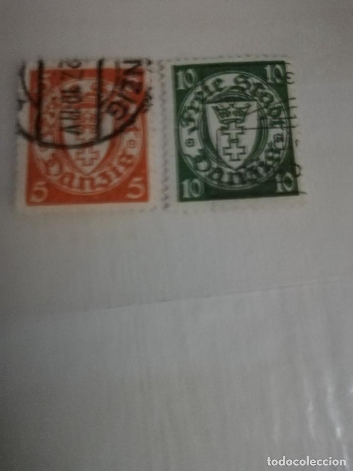 Sellos: DANZIG A&Ntilde;O 1924 YT 177 Y 178 - Foto 1