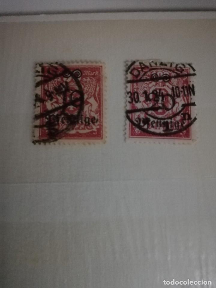 Sellos: DANZIG A&Ntilde;O 1924 YT 166 Y 167 - Foto 1