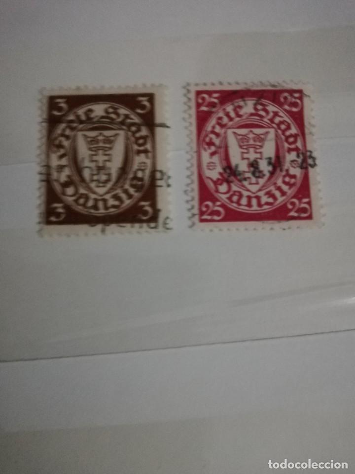 Sellos: DANZIG A&Ntilde;O 1925 YT 176A Y 208 - Foto 1