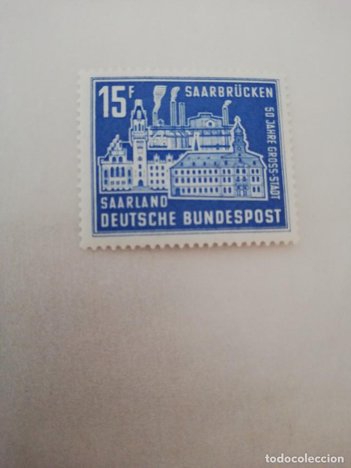 Sellos: SAAR A&Ntilde;O 1959 YT 428 - Foto 1