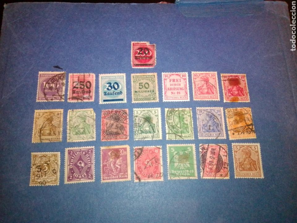 Sellos: Alemania Imperio.......... - Foto 1