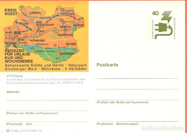 Sellos: ESTERO POSTAL, ALEMANIA, SIN USAR, MAPA - Foto 1