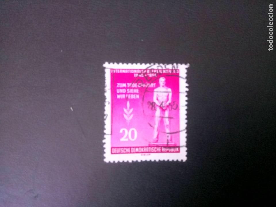 Sellos: ALEMANIA, REP&Uacute;BLICA DEMOCR&Aacute;TICA RDA DDR, 1955, D&Iacute;A DEL SELLO, MICHEL 460