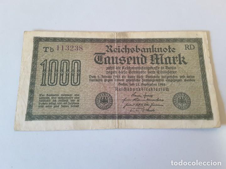Sellos: Billete Alemania - Foto 1