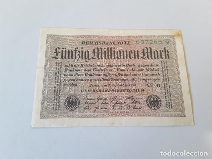 Sellos: Billete Alemania - Foto 1