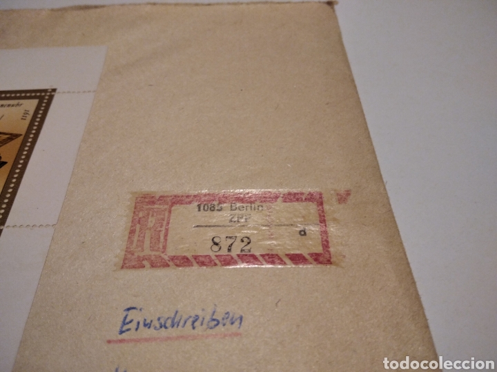 Sellos: Sobre con sellos DDR - Foto 2
