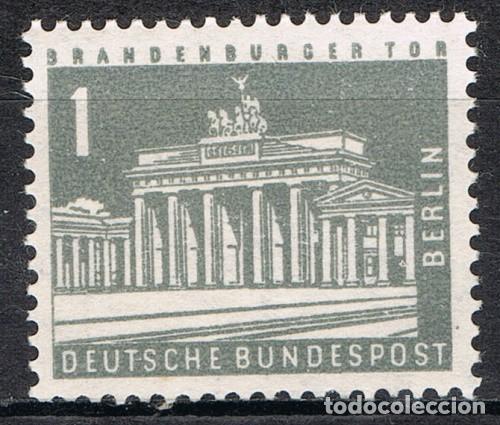 Sellos: [B0052] Berl&iacute;n 1962; Edificios y Monumentos, 1Pf (MNH) - Foto 1
