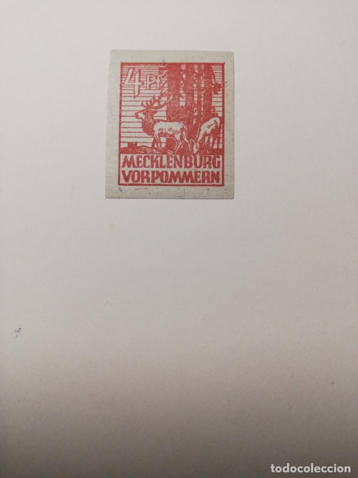 Sellos: OCUPACION ALIADA ZONA RUSA A&Ntilde;O 1945