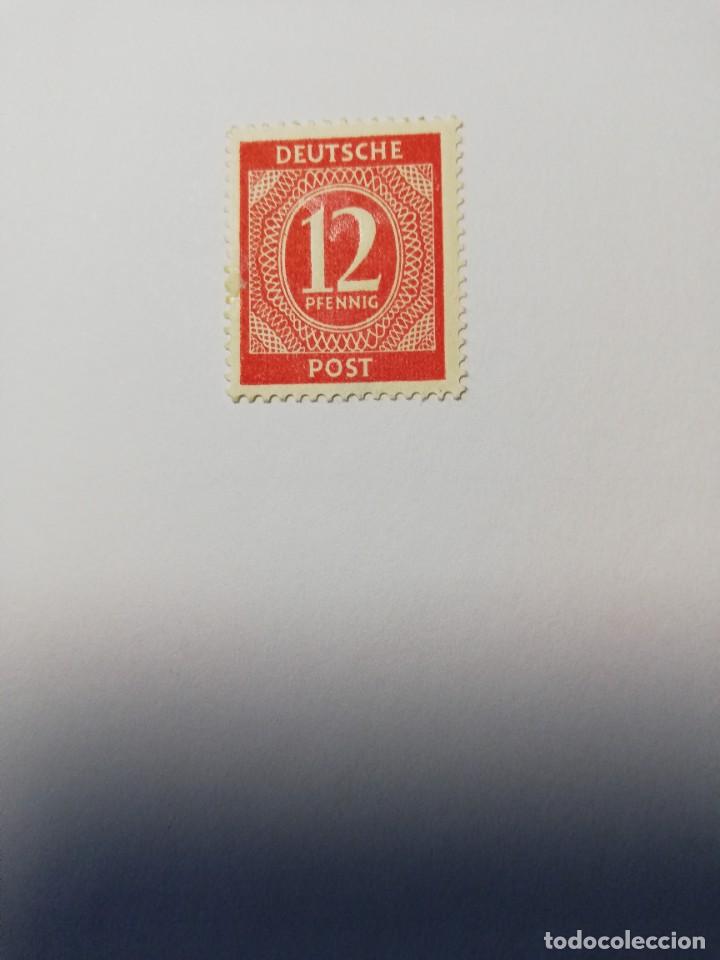 Sellos: OCUPACION ALIADA CONJUNTA A&Ntilde;O 1946