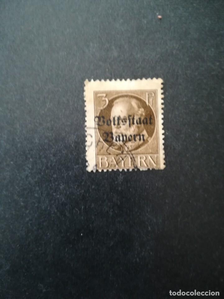 Sellos: BAVIERA A&Ntilde;O 1919 YT 116 - Foto 1