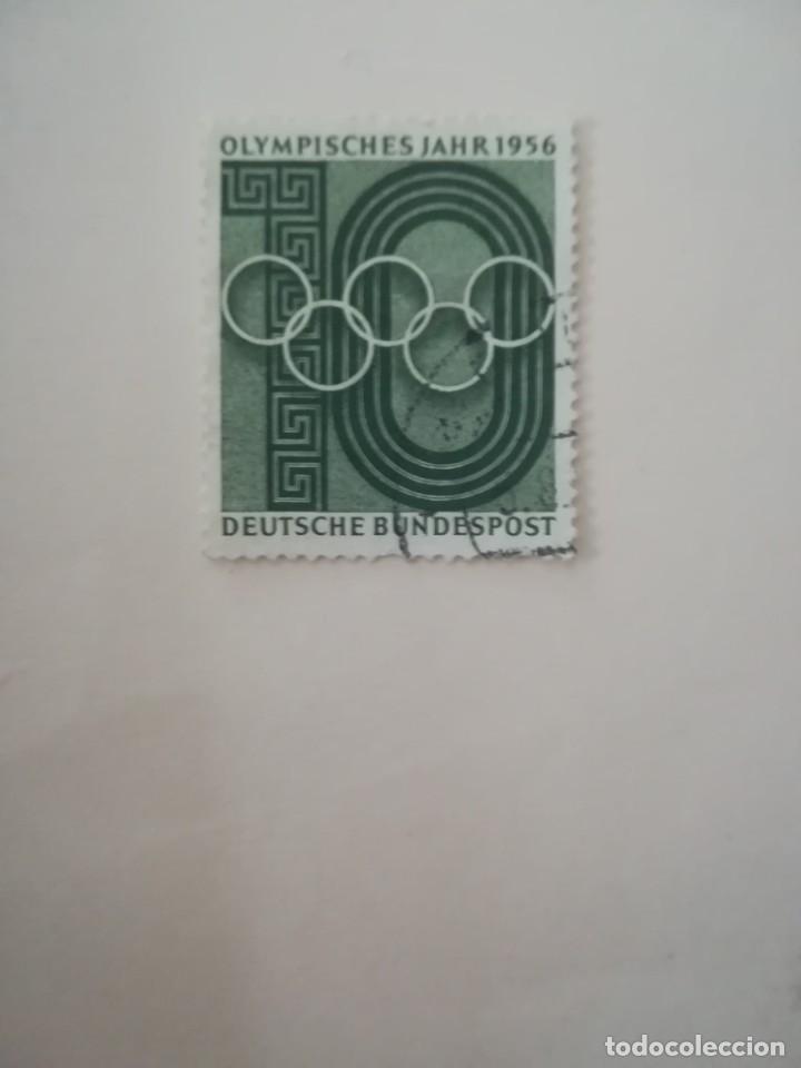 Stamps: REPUBLICA FEDERAL ALEMANA A&Ntilde;O 1956 YT 107