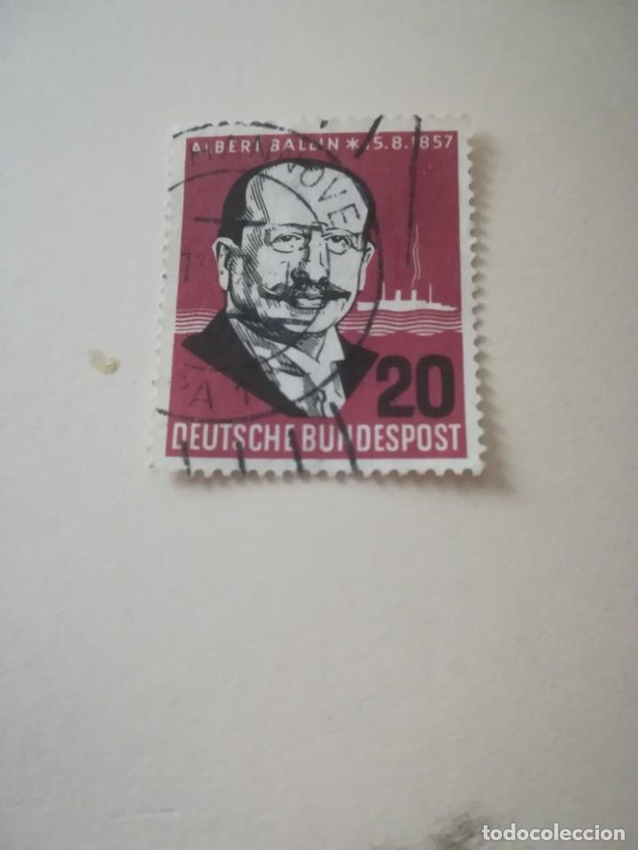 Stamps: REPUBLICA FEDERAL ALEMANA A&Ntilde;O 1957 YT 138